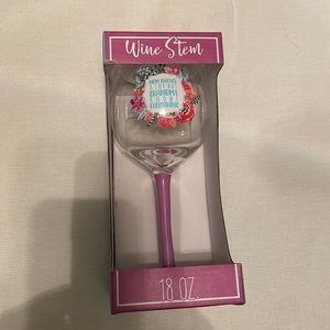 Grandma wine glass